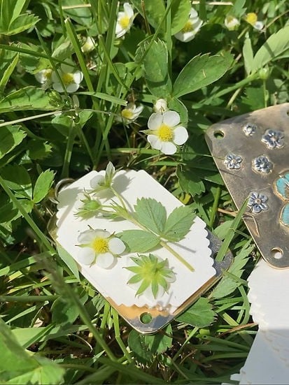 Mini Flower Press - Pocket Botanical Herbarium Keepsake Maker