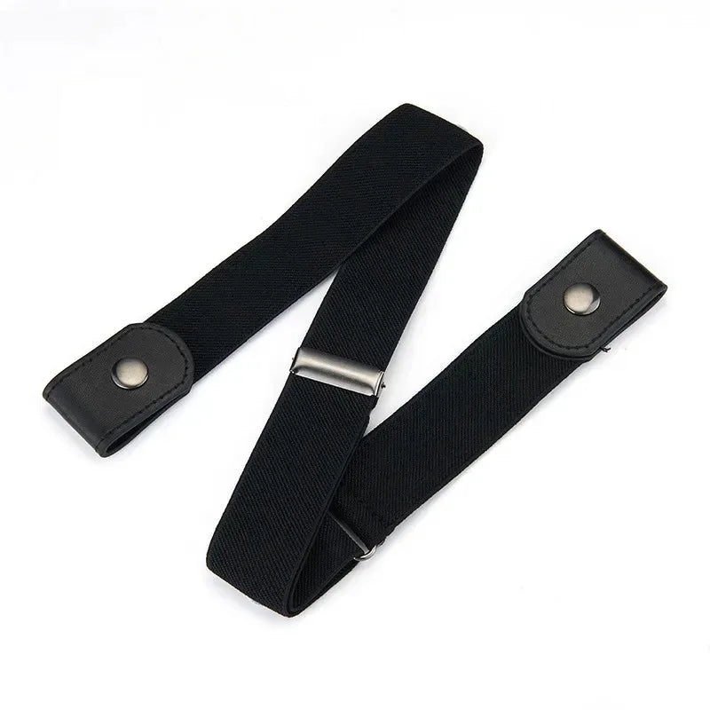 Adjustable Elastic No-Buckle Belt for Pants