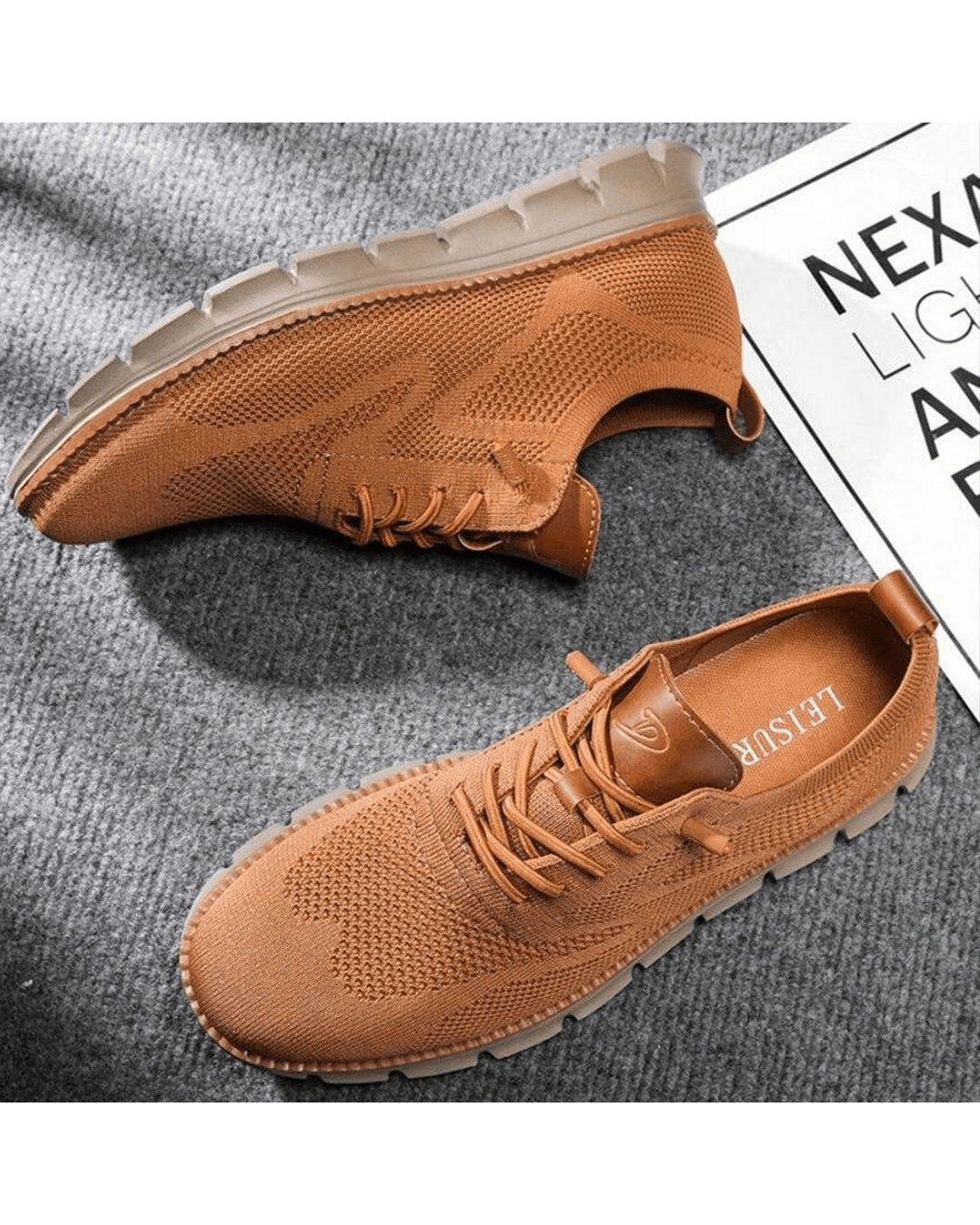 Men's Modern Comfort Everyday Sneakers Lightweight Mesh Walking Shoes