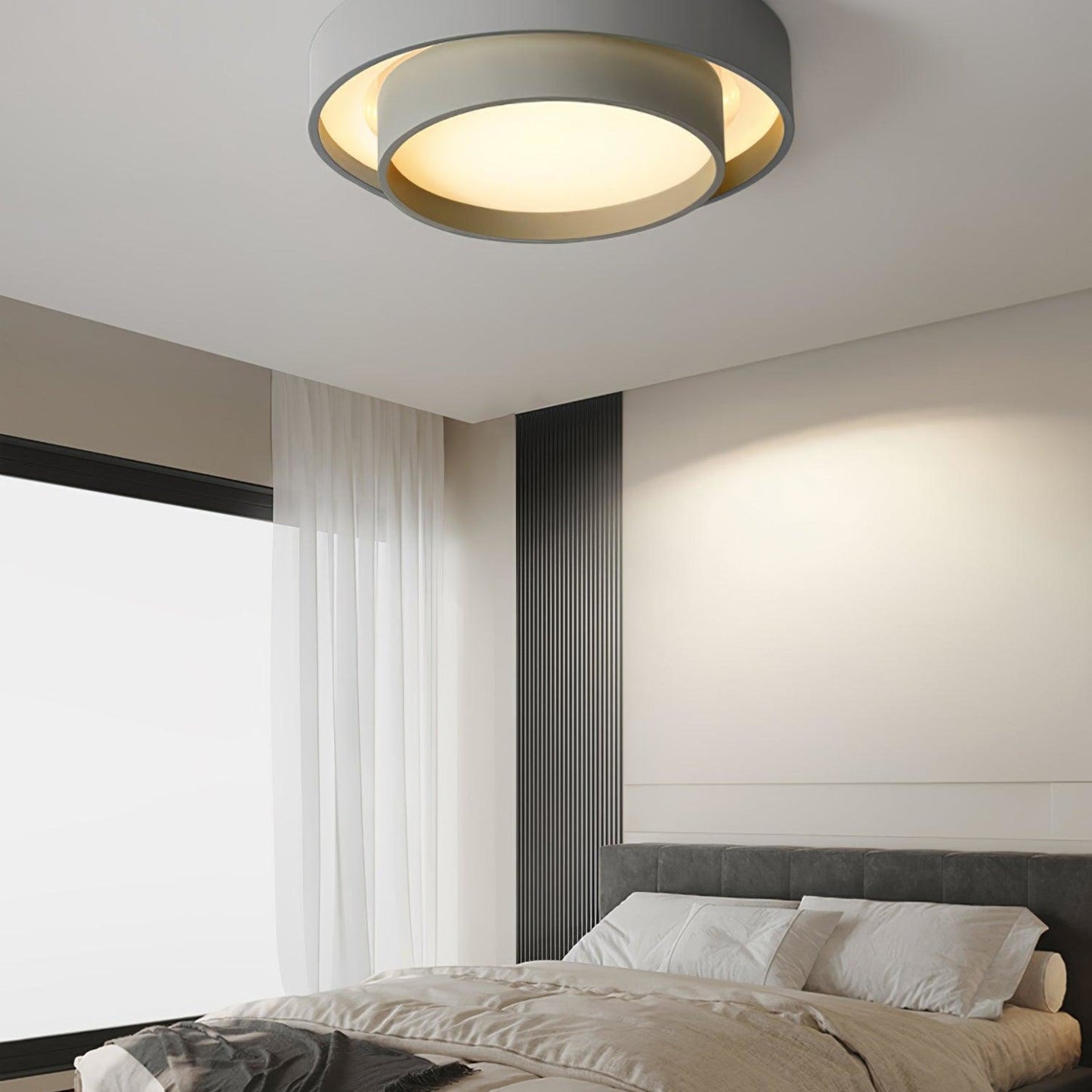 Modern Flush Mount LED Ceiling Light