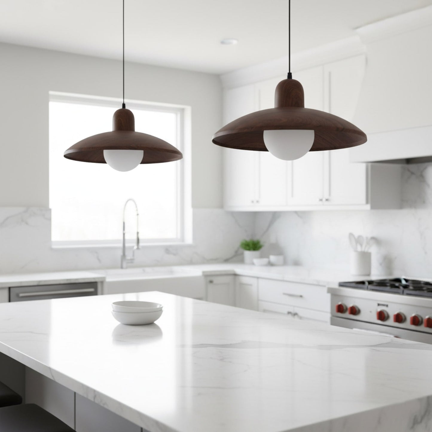 Scandinavian Iron LED Pendant Light