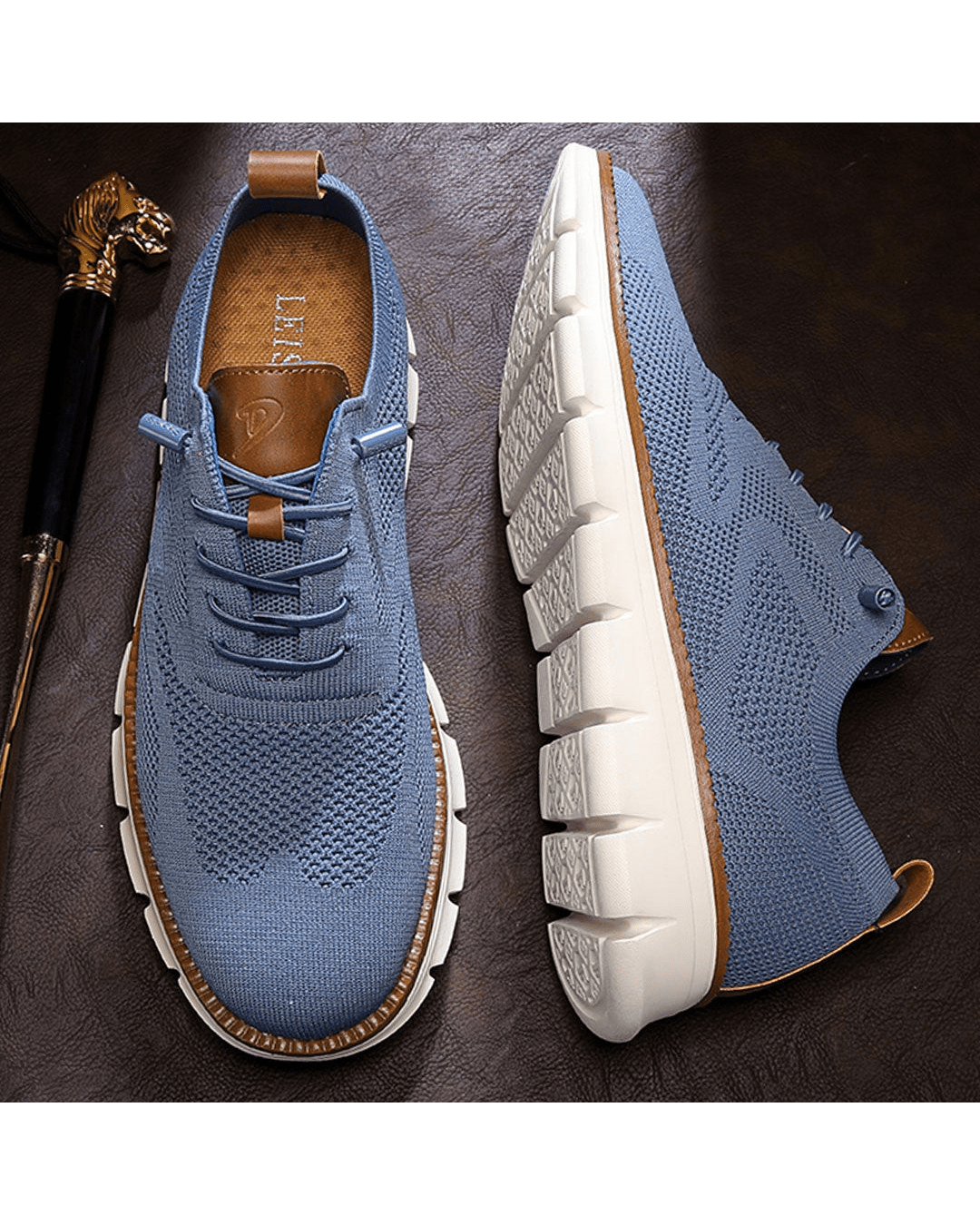 Men's Modern Comfort Everyday Sneakers Lightweight Mesh Walking Shoes