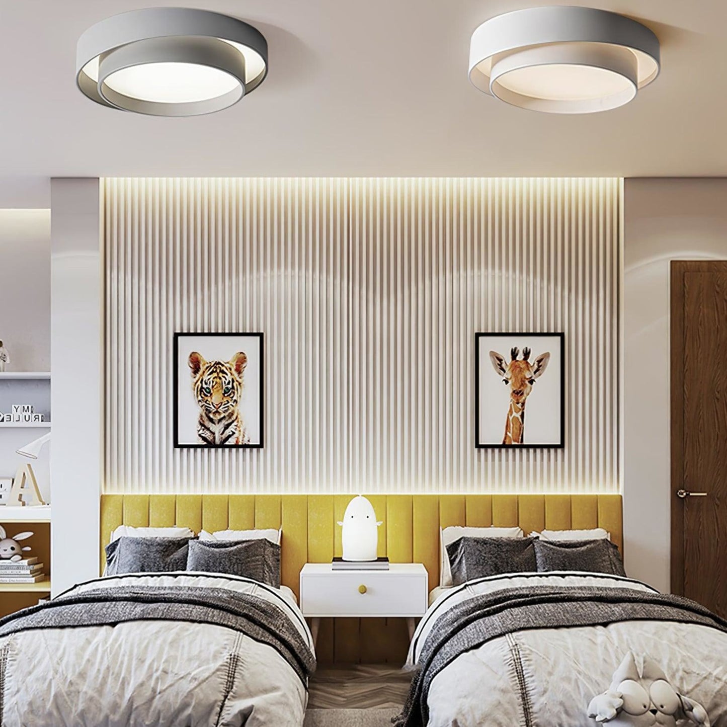 Modern Flush Mount LED Ceiling Light