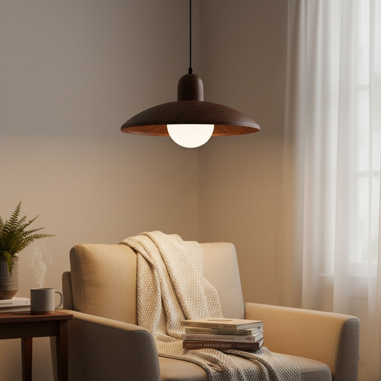Scandinavian Iron LED Pendant Light