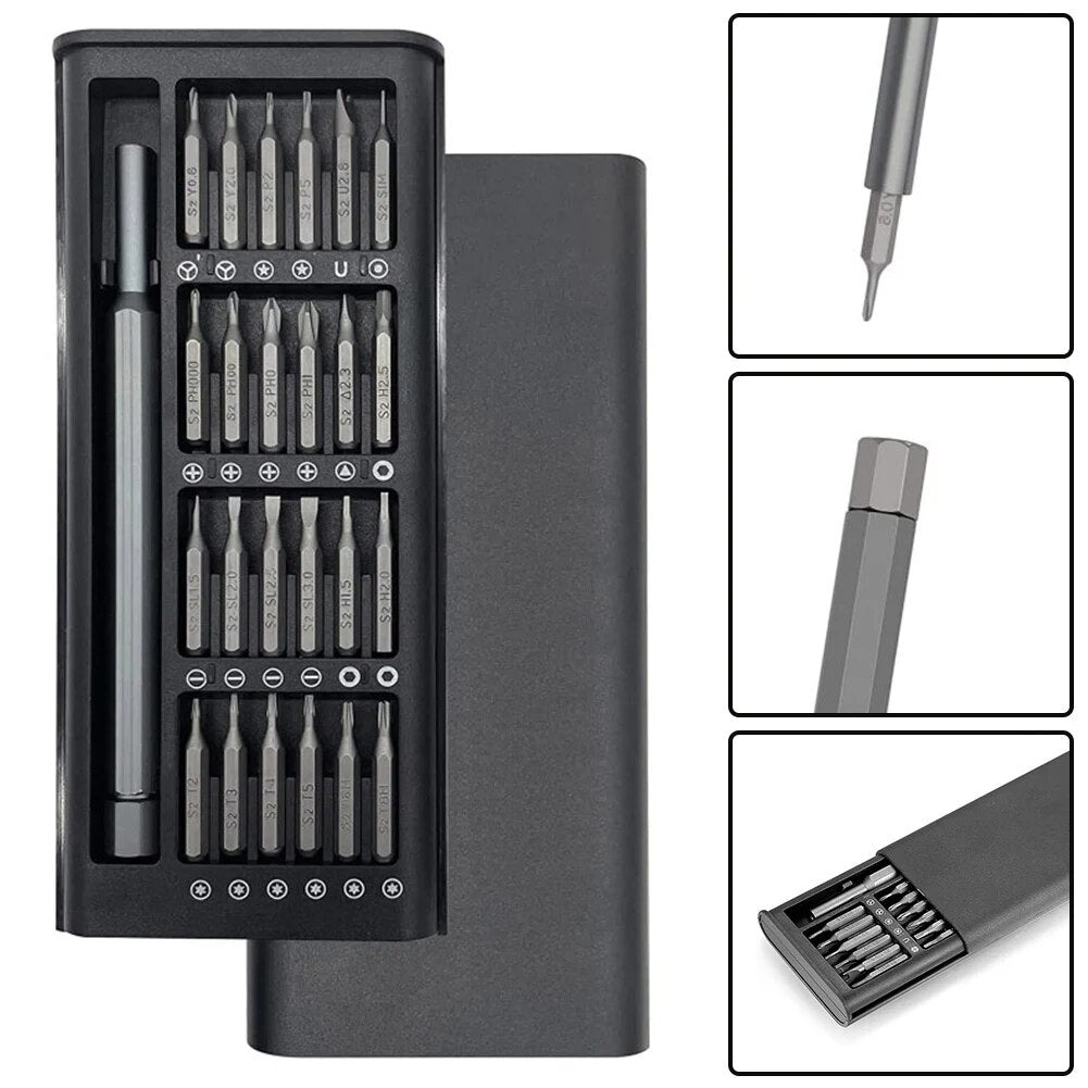 Mini Electric Screwdriver Set – 25-in-1 Precision Drill Kit