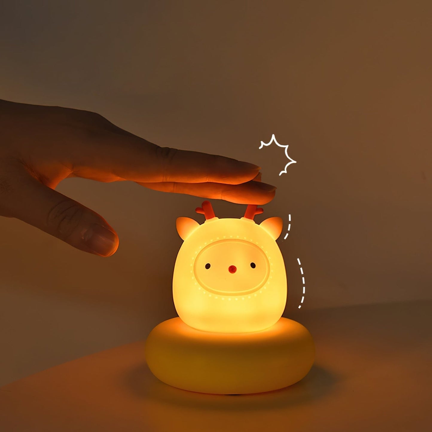 Rechargeable LED Table Lamp with USB Charging