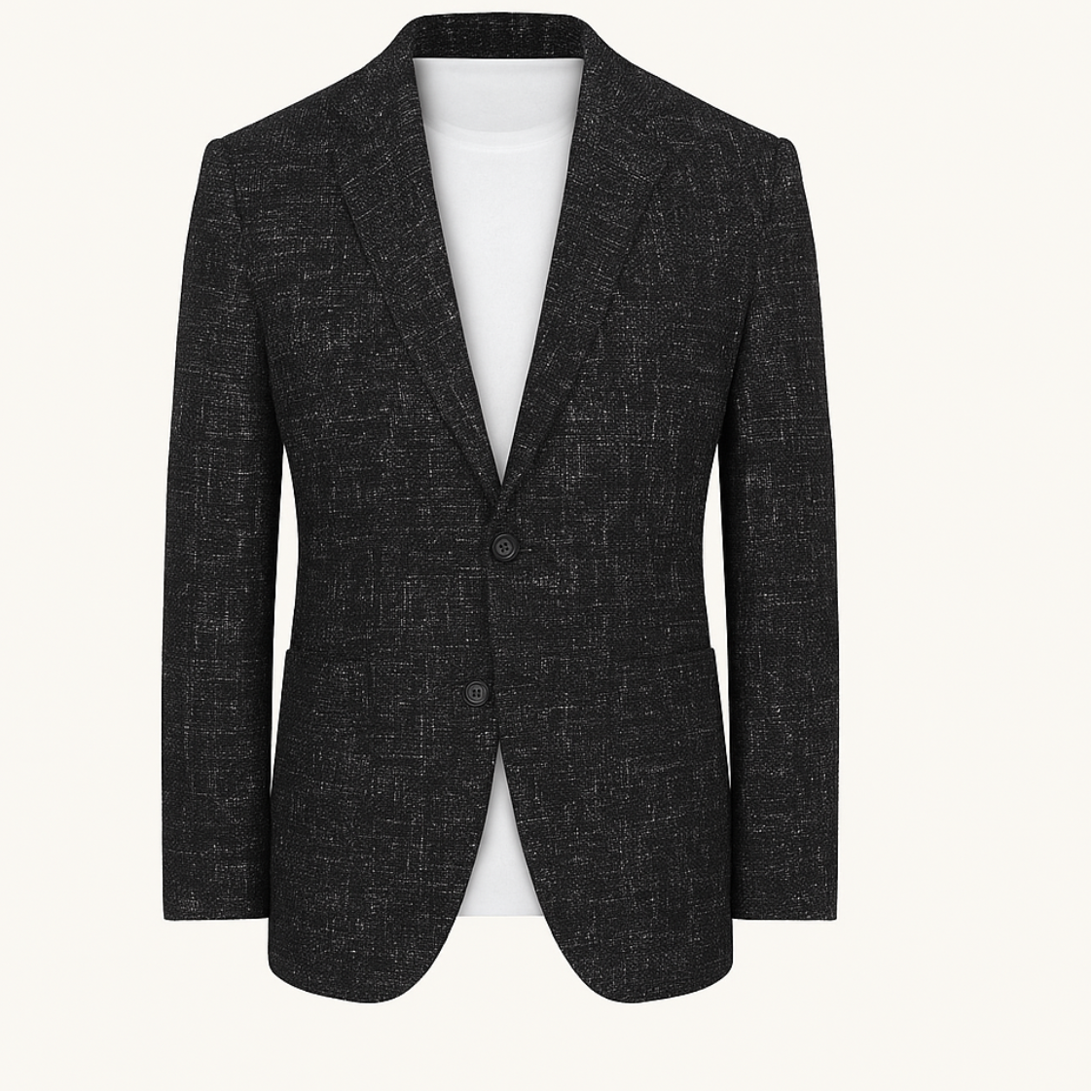 Men’s Double Breasted Plaid Blazer