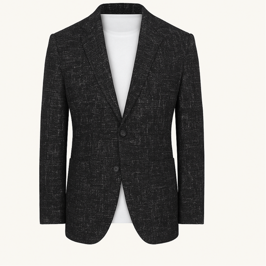 Men’s Double Breasted Plaid Blazer