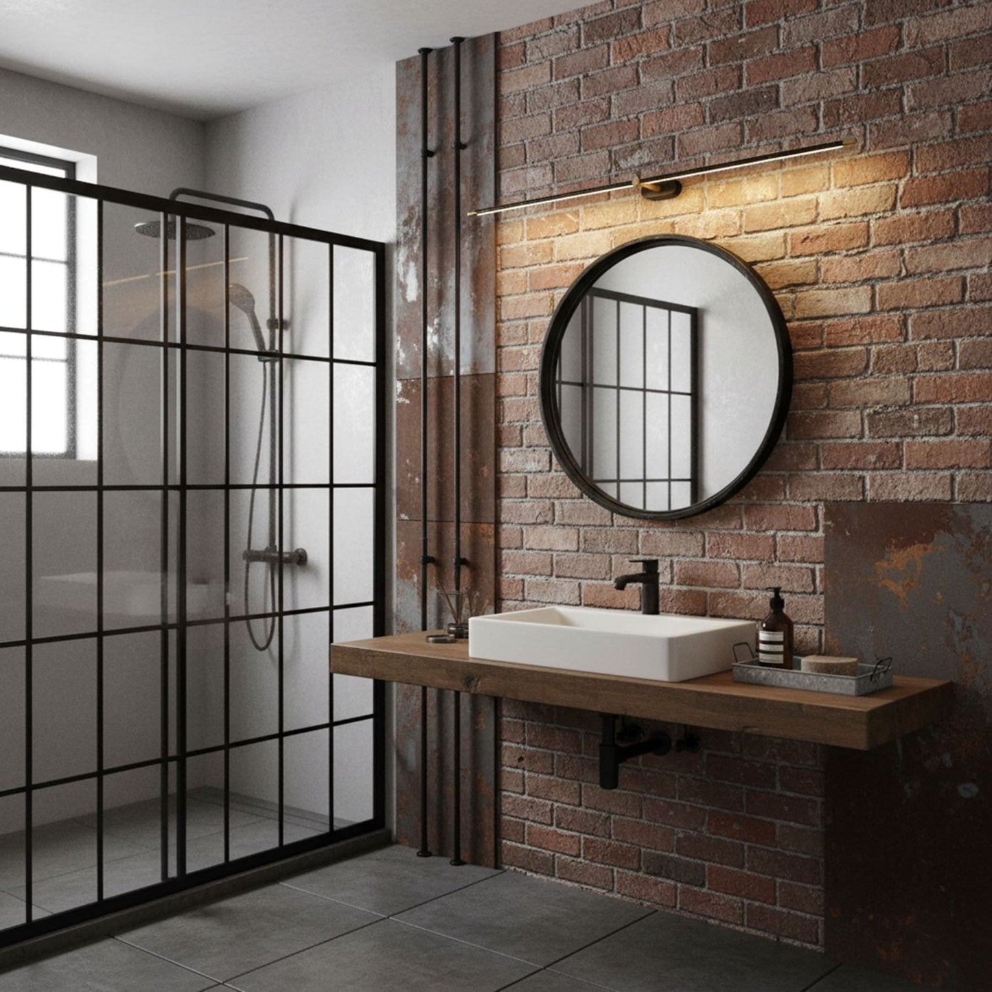 Modern Linear LED Wall Light