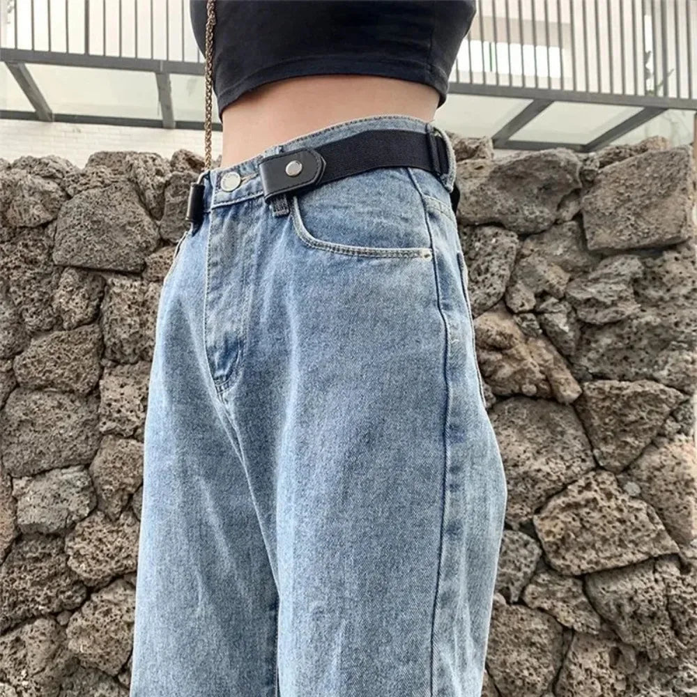 Adjustable Elastic No-Buckle Belt for Pants