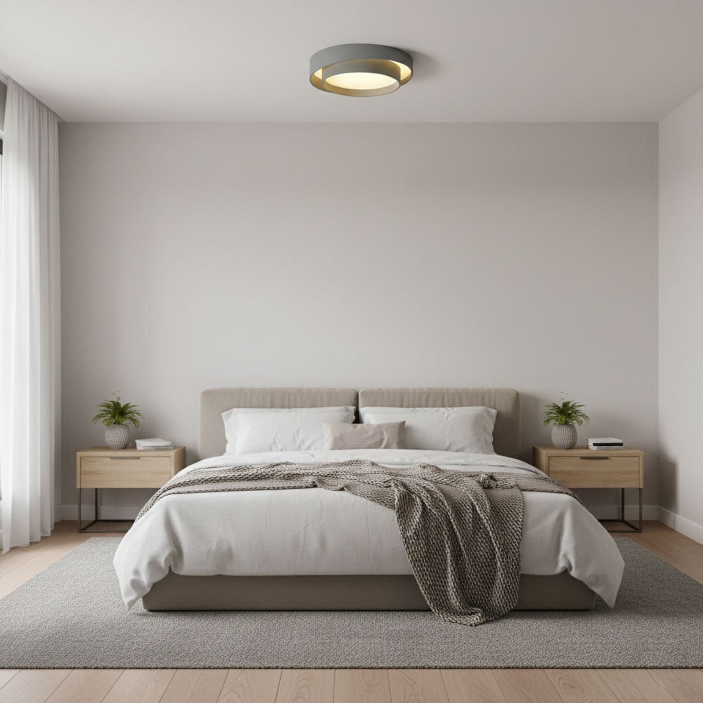 Modern Flush Mount LED Ceiling Light