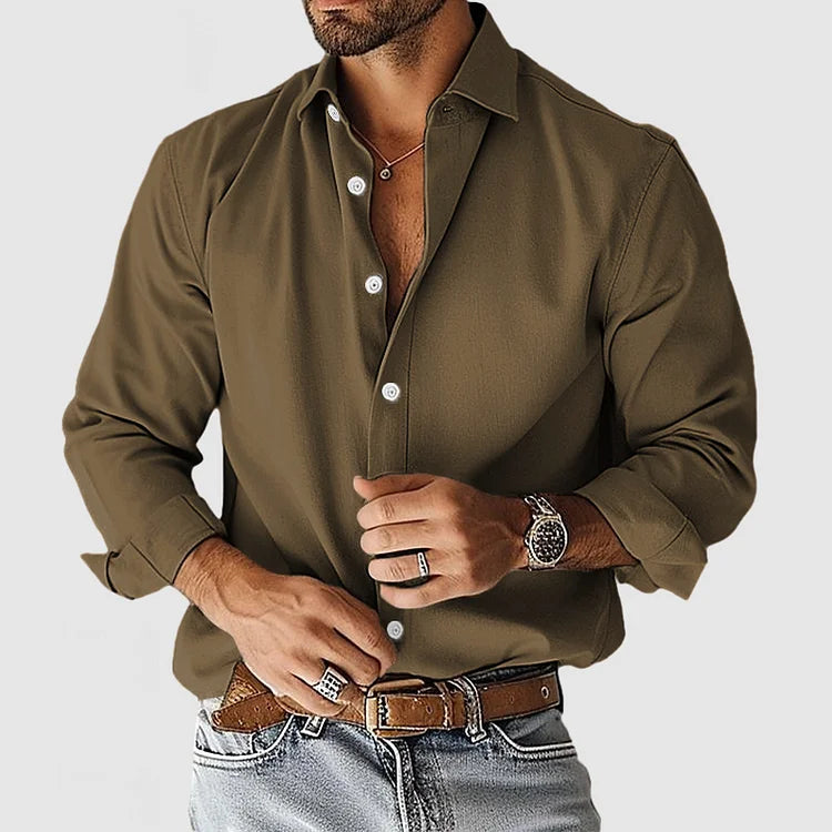 Men’s Wrinkle-Resistant Casual Shirt