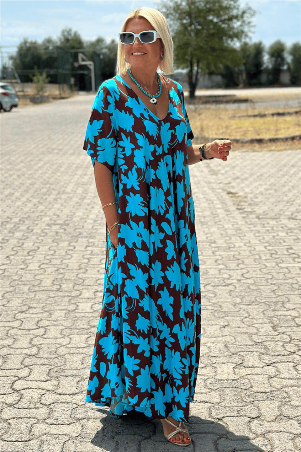 Dolce Vita - Maxi Dress - Floral Print & Sunny Feminine Style