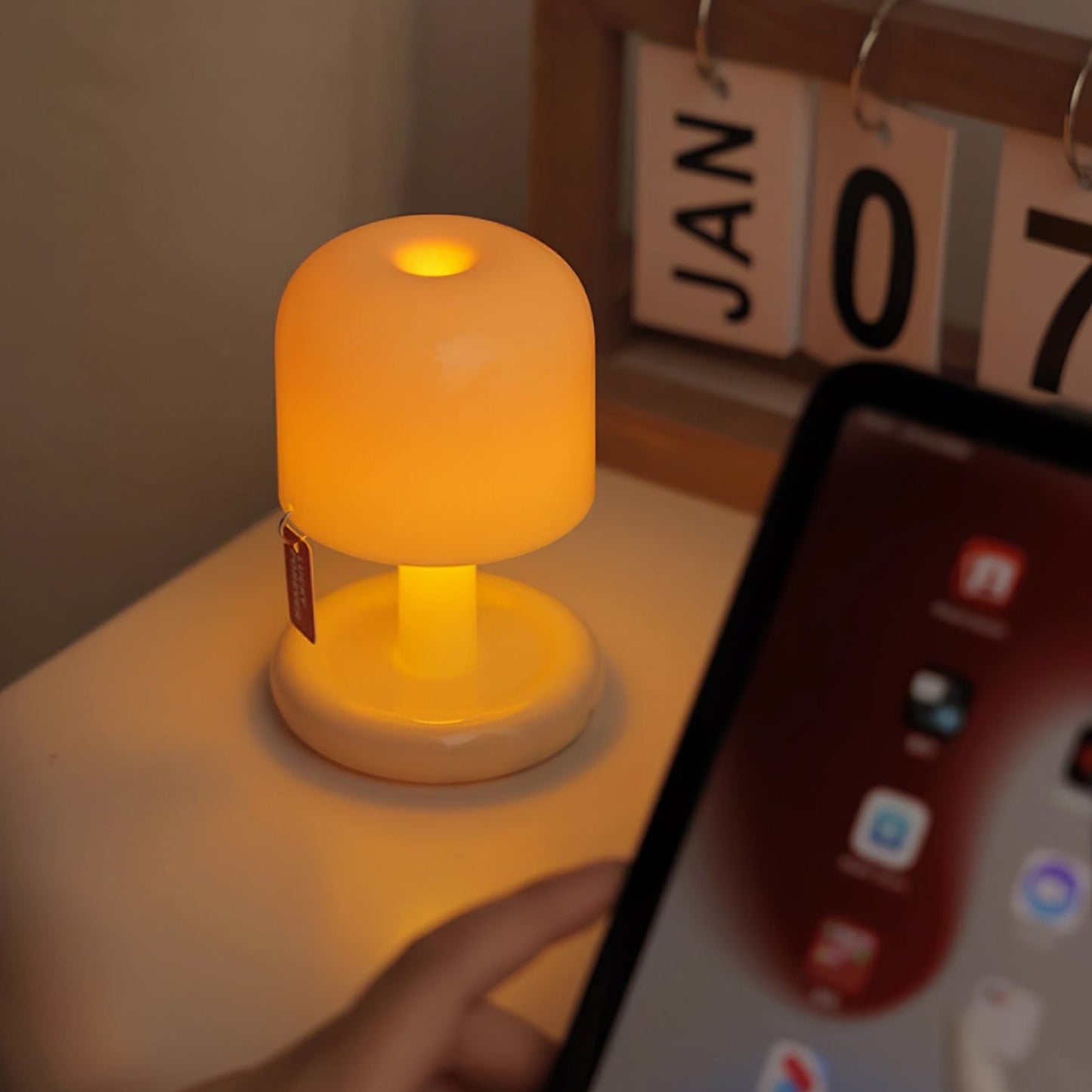 Rechargeable LED Table Lamp with USB Charging