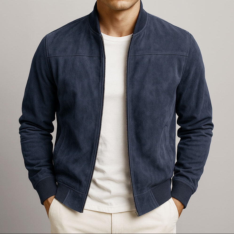Men’s Minimalist Zip Jacket – Modern Lightweight Everyday Layer