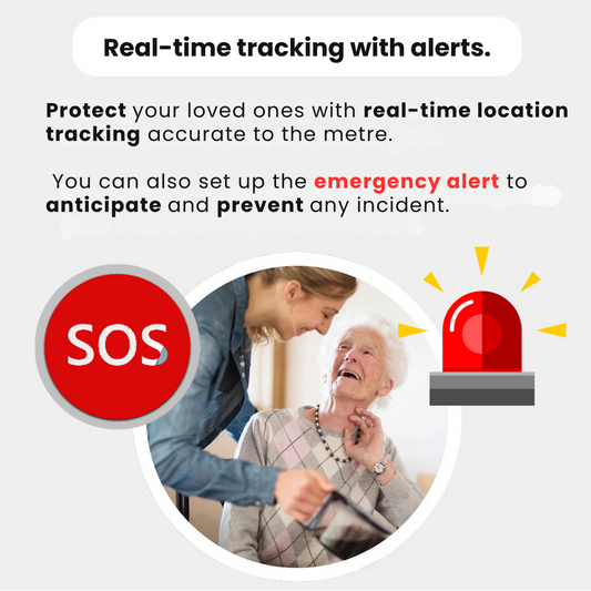 GPS Tracker for Seniors – Real-Time Location, No Subscription Required