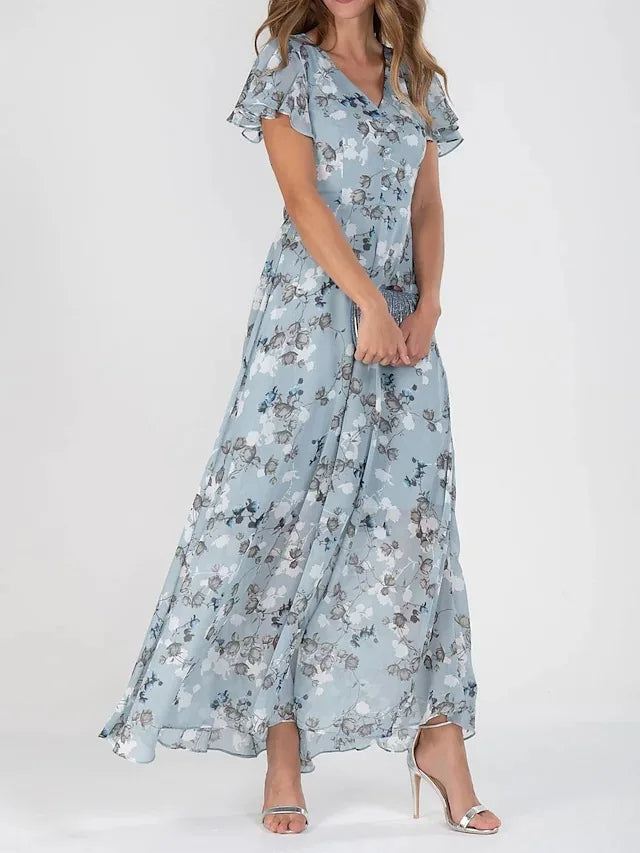 Luna – Women’s Summer Dress with Colorful Print