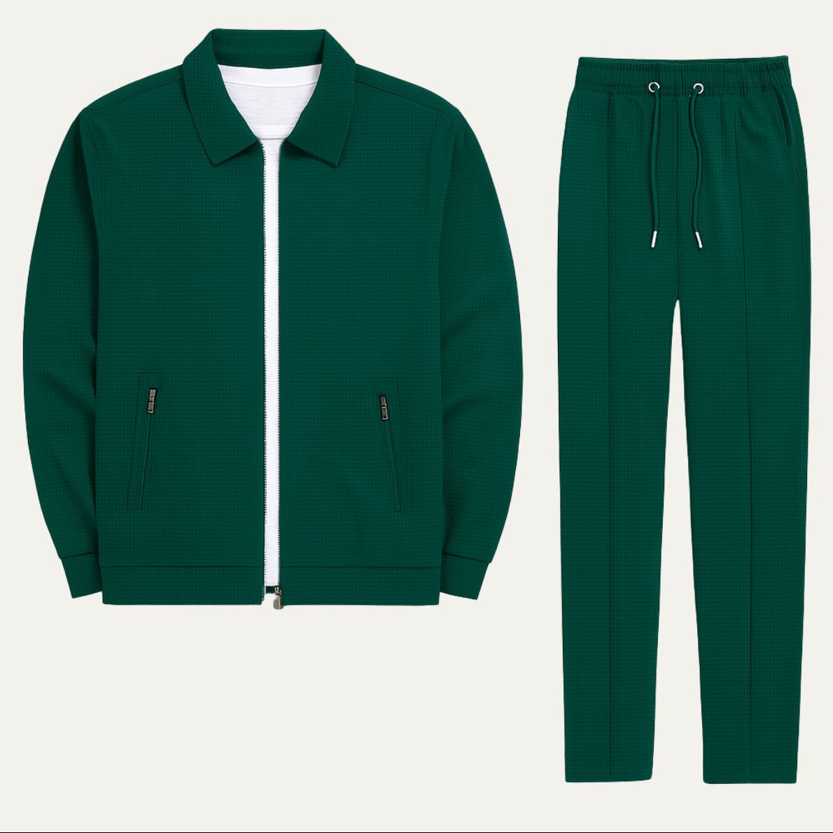 Men’s Linen Set – Summer Shirt & Pants Lightweight Outfit