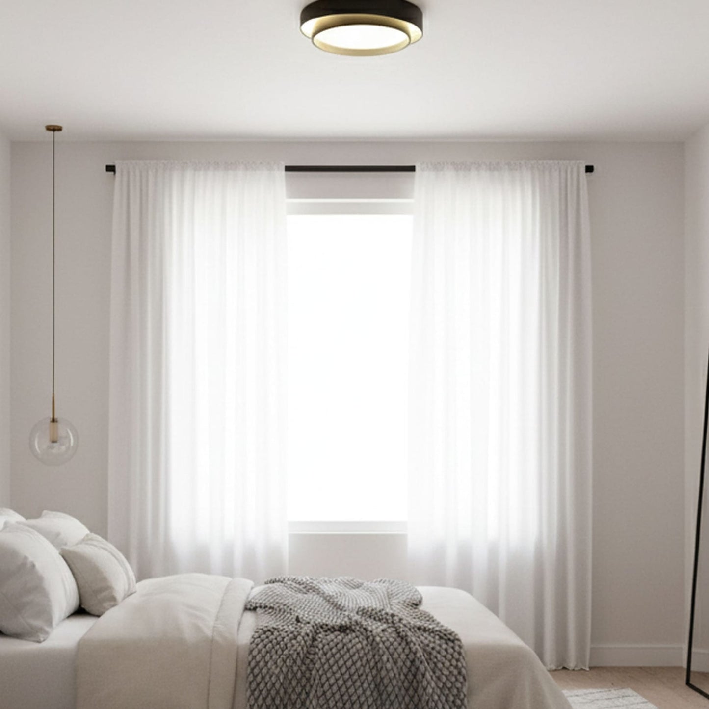Modern Flush Mount LED Ceiling Light