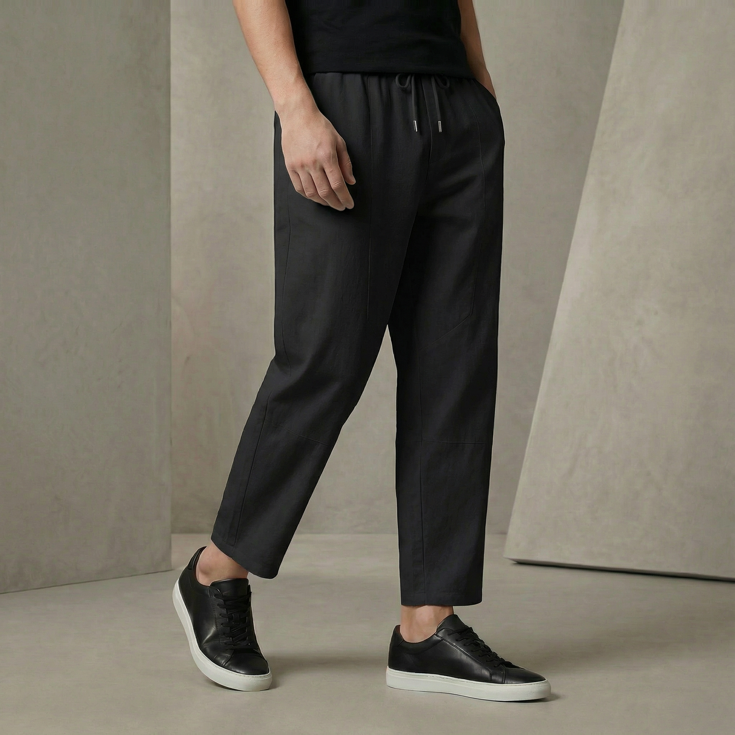 Hudson Cropped Cotton Pants