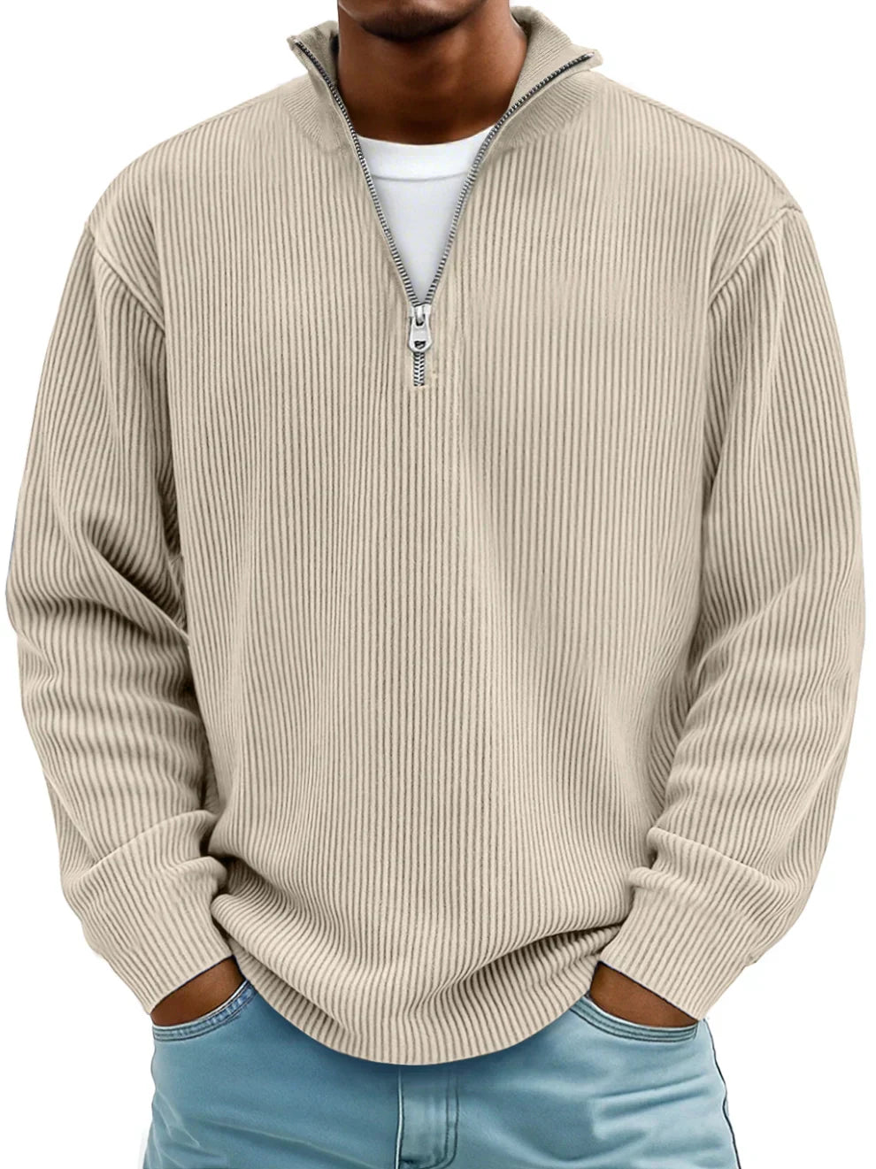 Men’s Half-Zip Knit Pullover