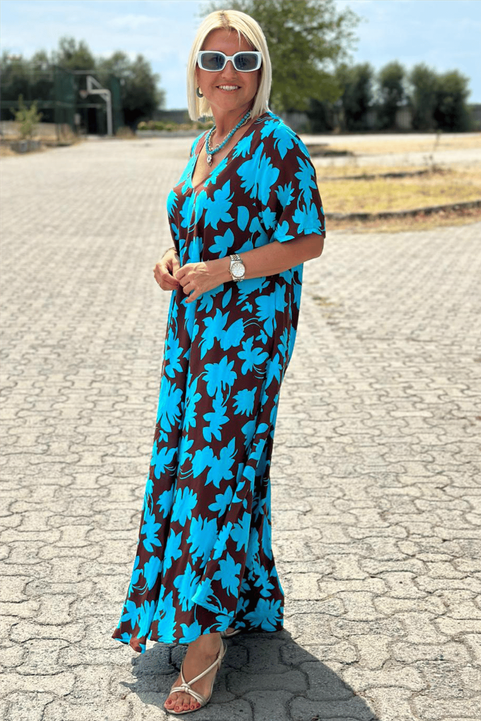 Dolce Vita - Maxi Dress - Floral Print & Sunny Feminine Style