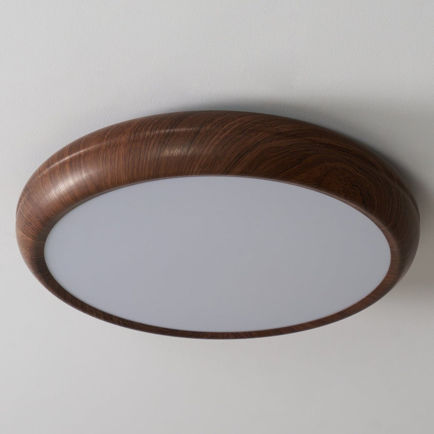 Modern Wood Flush Mount LED Ceiling Light