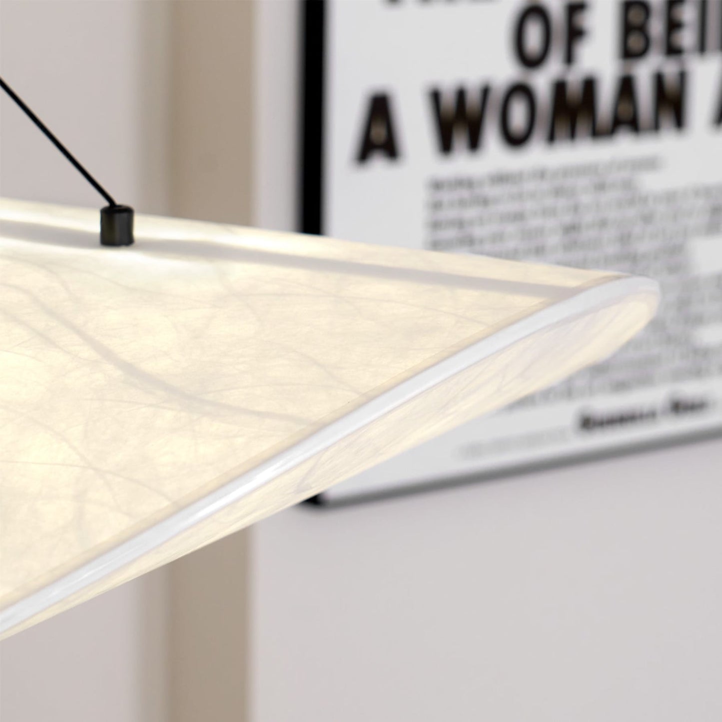 Modern Fabric LED Pendant Light