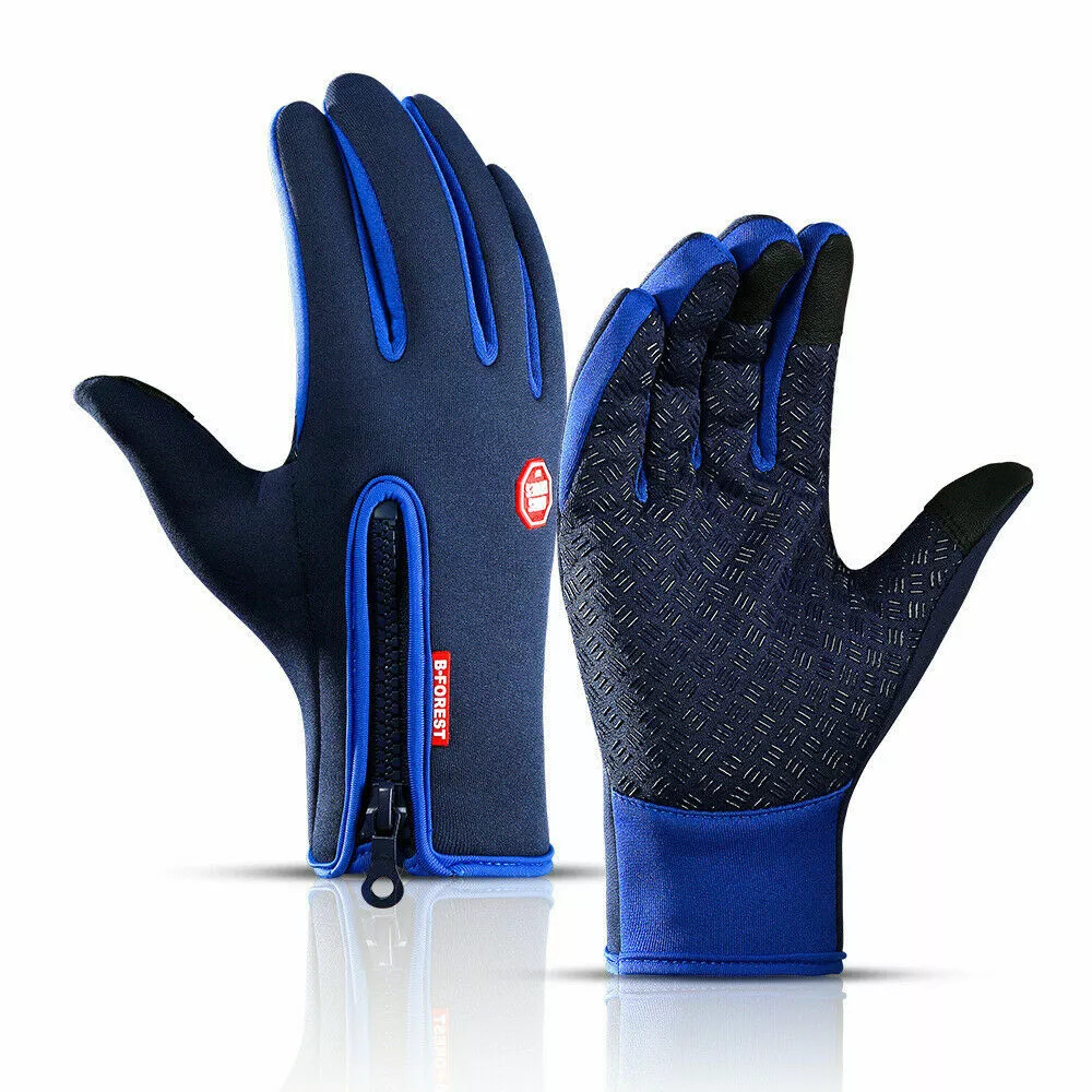 Winter Thermal Touchscreen Gloves - Windproof Cycling Riding Mitts