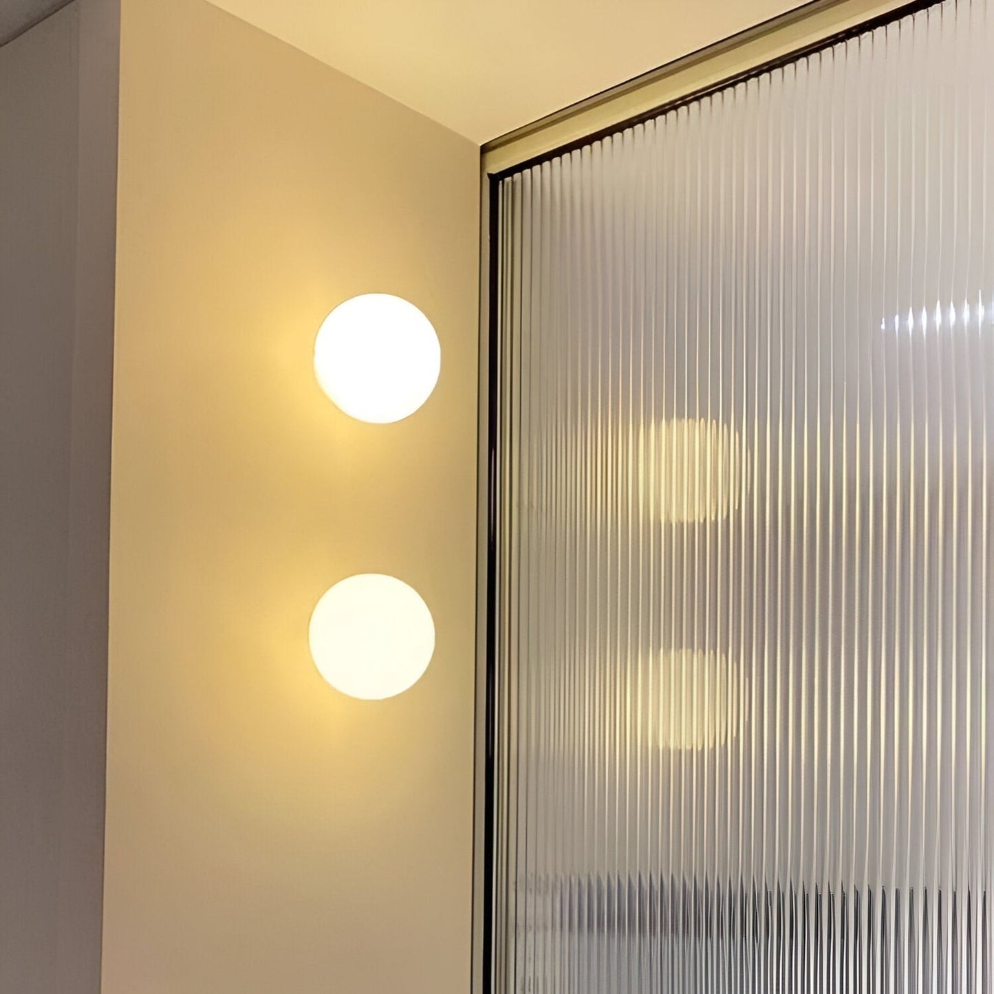 Modern Glass LED Wall Light