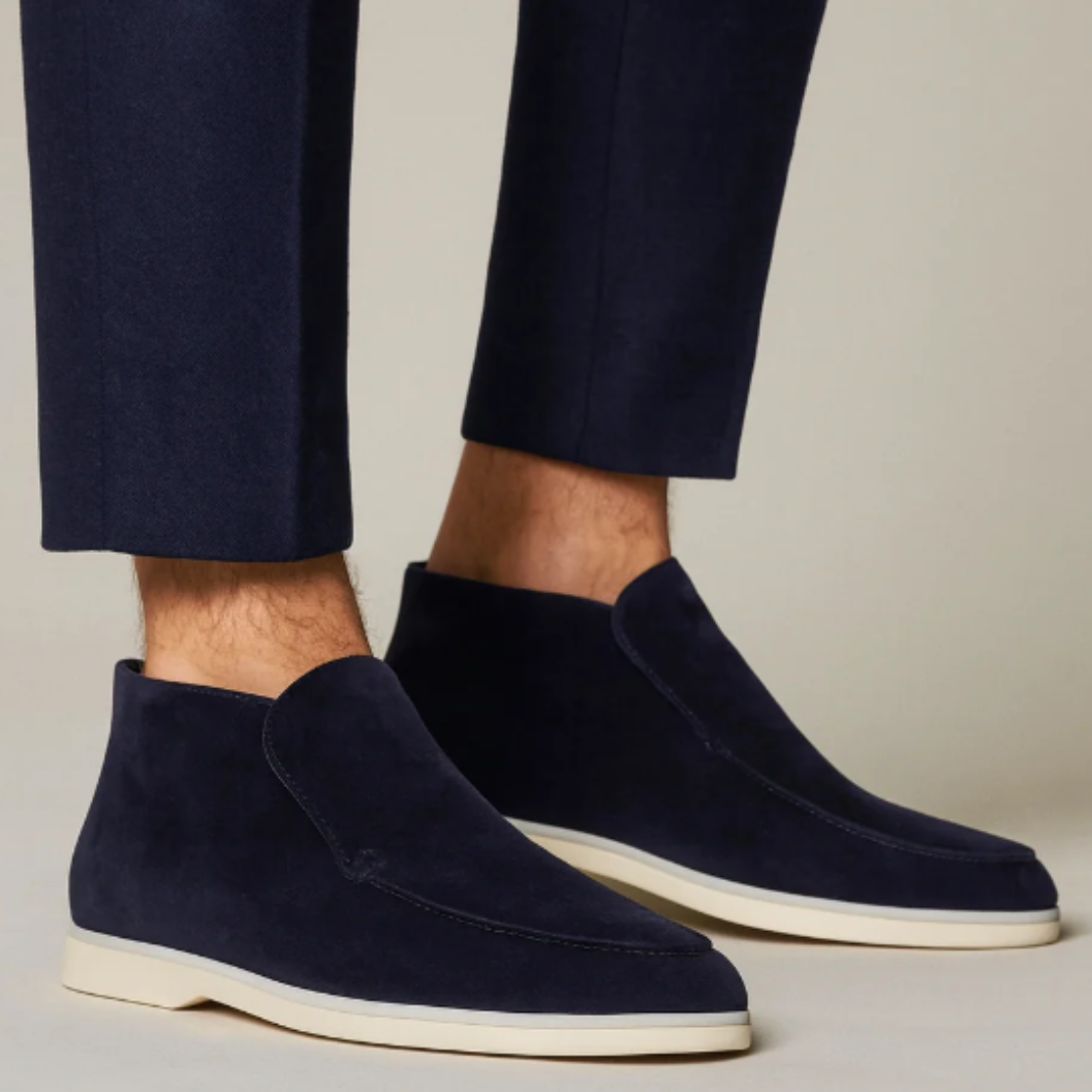 Men’s Suede Slip On Loafers