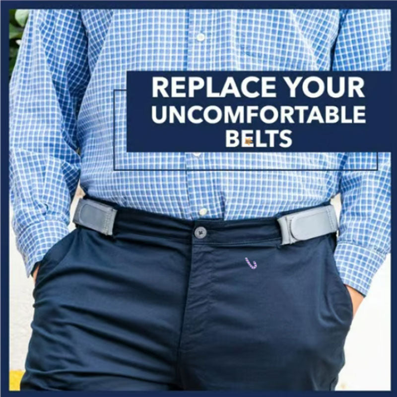 No Buckle Elastic Belt - Invisible Buckleless Comfortable Strap