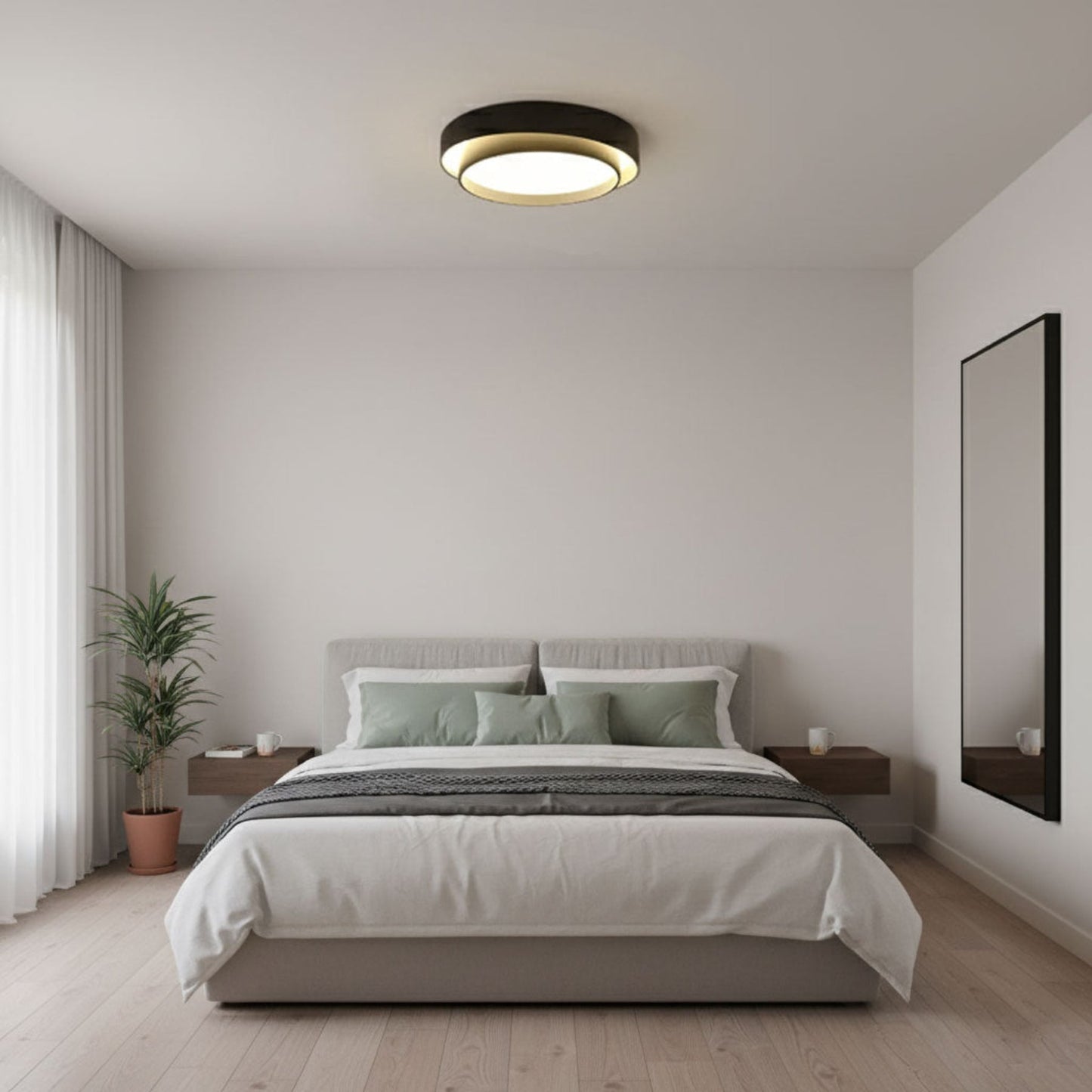 Modern Flush Mount LED Ceiling Light