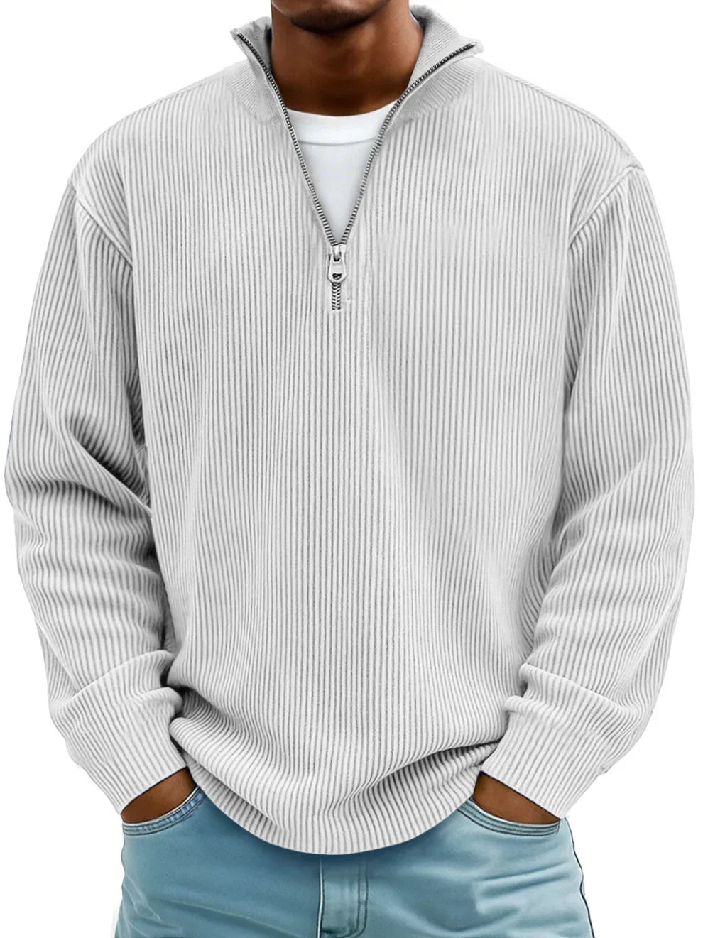 Men’s Half-Zip Knit Pullover