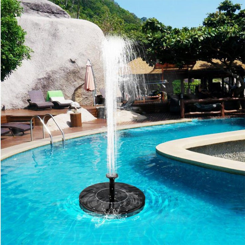 Solar Floating Fountain Pump - Eco Water Feature for Birdbaths