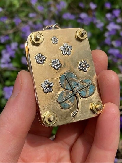 Mini Flower Press - Pocket Botanical Herbarium Keepsake Maker