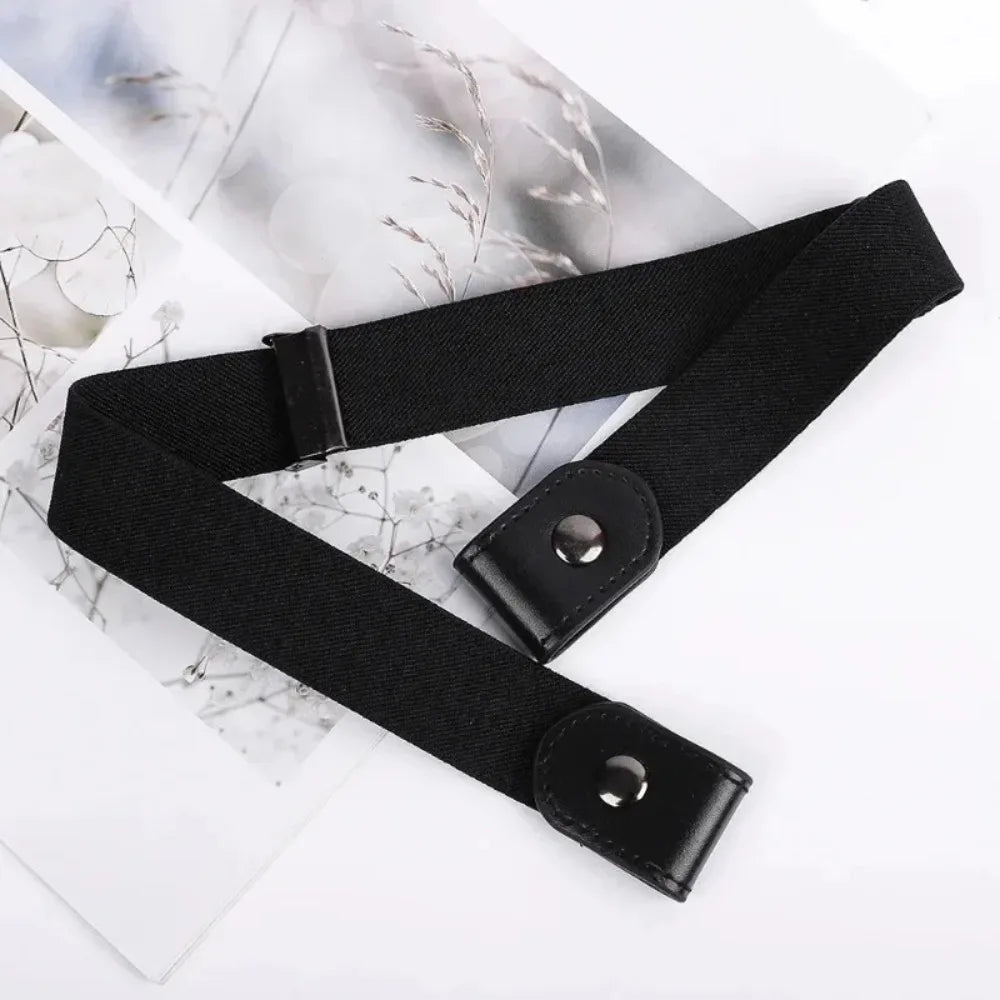Adjustable Elastic No-Buckle Belt for Pants