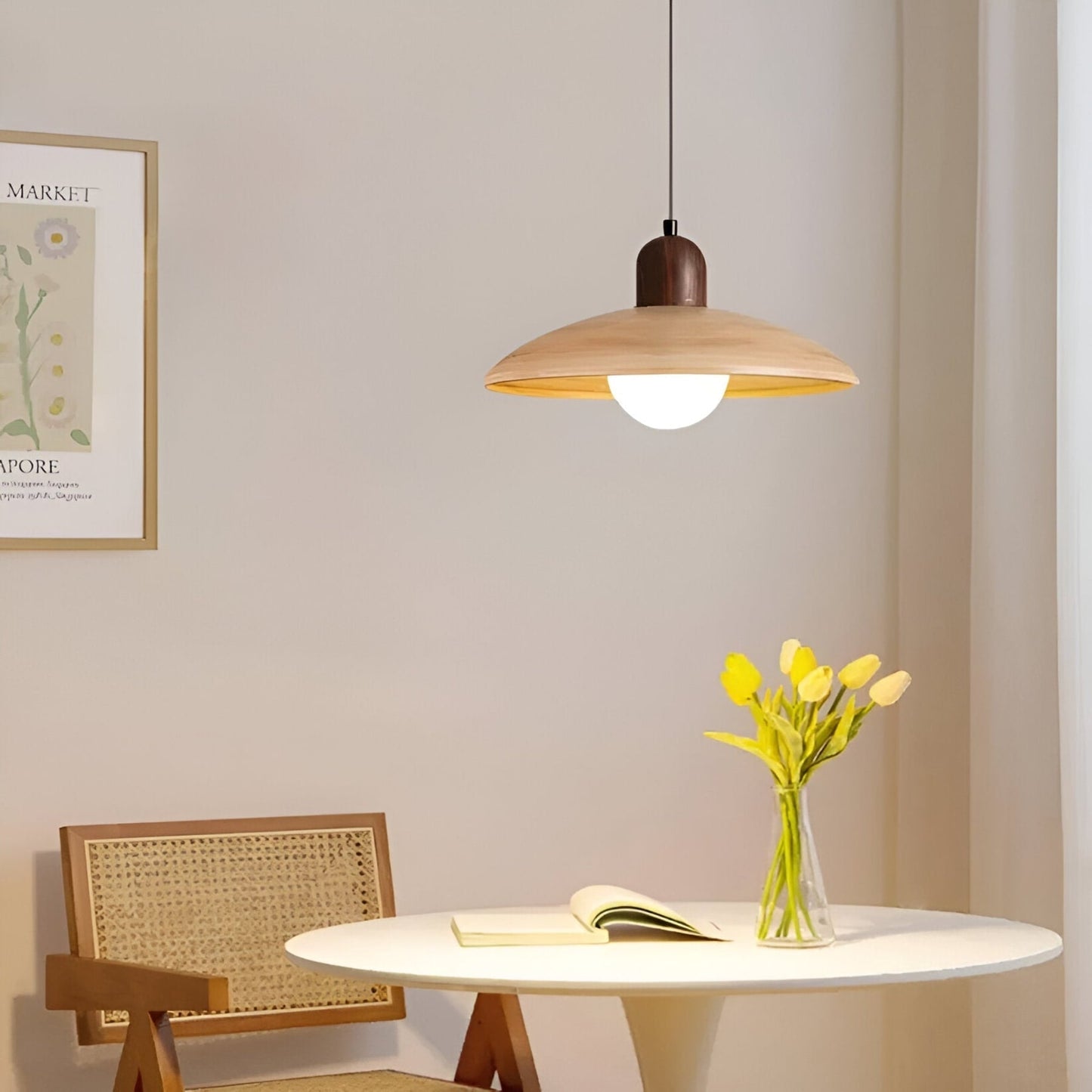 Scandinavian Iron LED Pendant Light