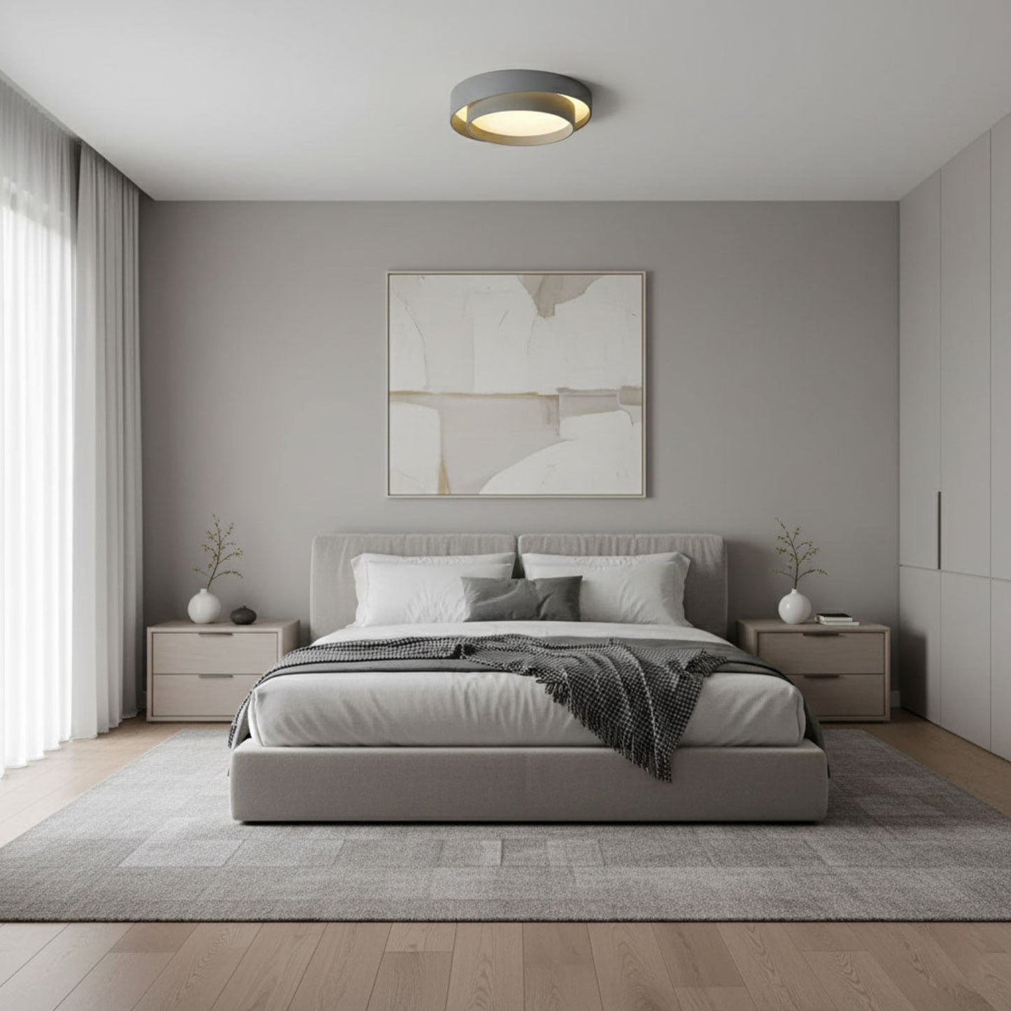 Modern Flush Mount LED Ceiling Light