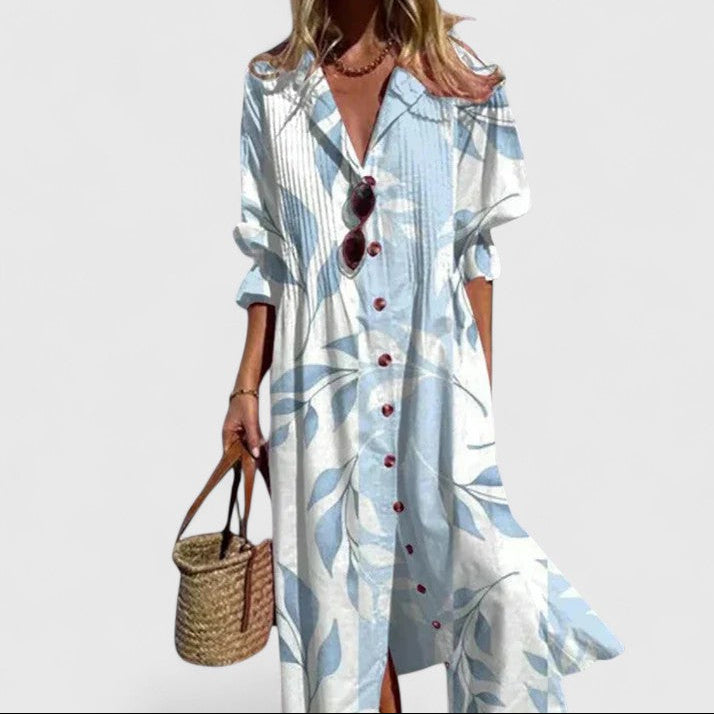 Women’s Boho Maxi Dress – Flowy Elegant Summer Style