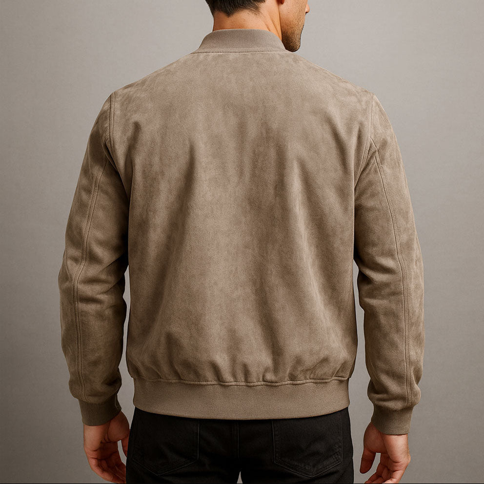 Men’s Minimalist Zip Jacket – Modern Lightweight Everyday Layer