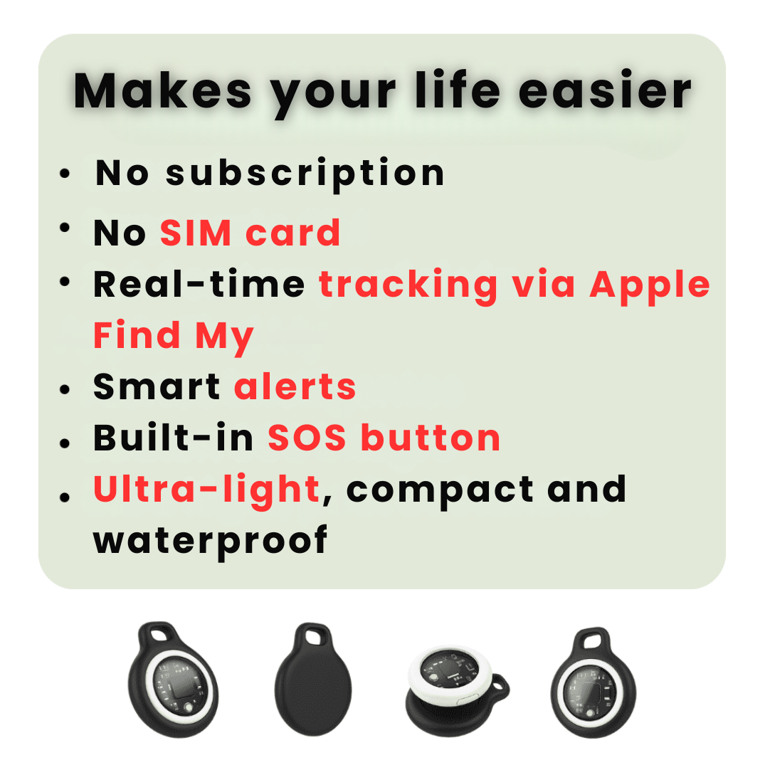 GPS Tracker for Seniors – Real-Time Location, No Subscription Required
