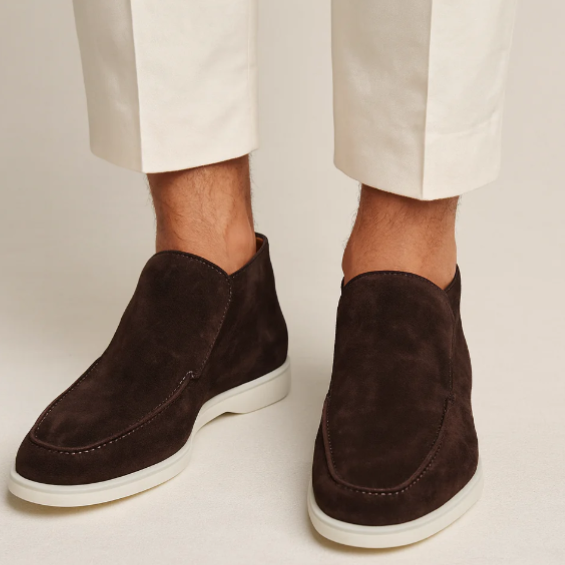 Men’s Suede Slip On Loafers