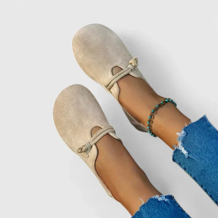 Orthopedic Comfort Lace Loafers - Support Support Walking Shoes