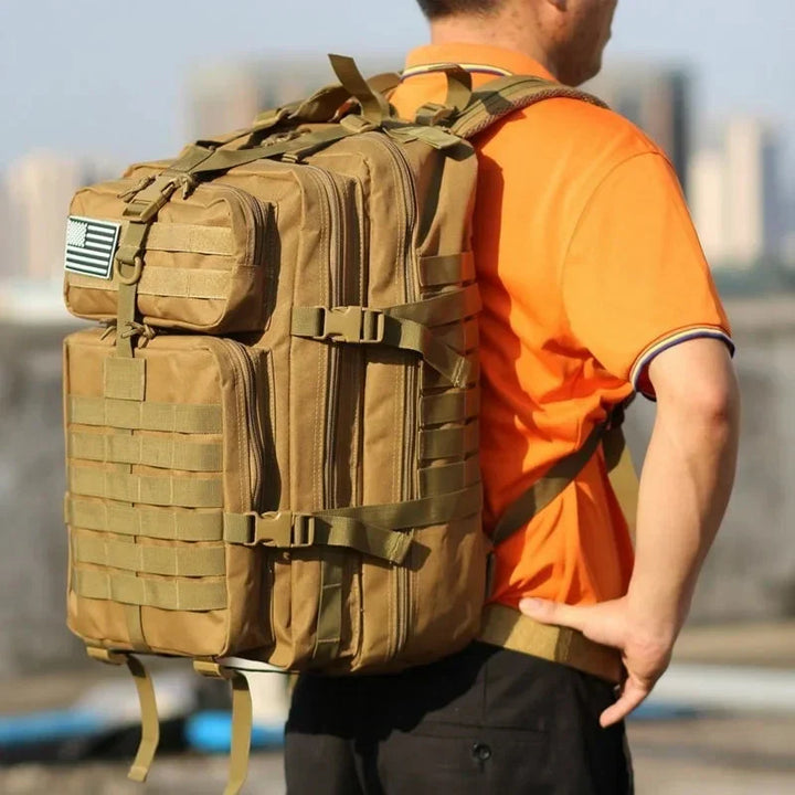 StormGuard 30L Waterproof Backpack - Heavy Duty Outdoor Travel