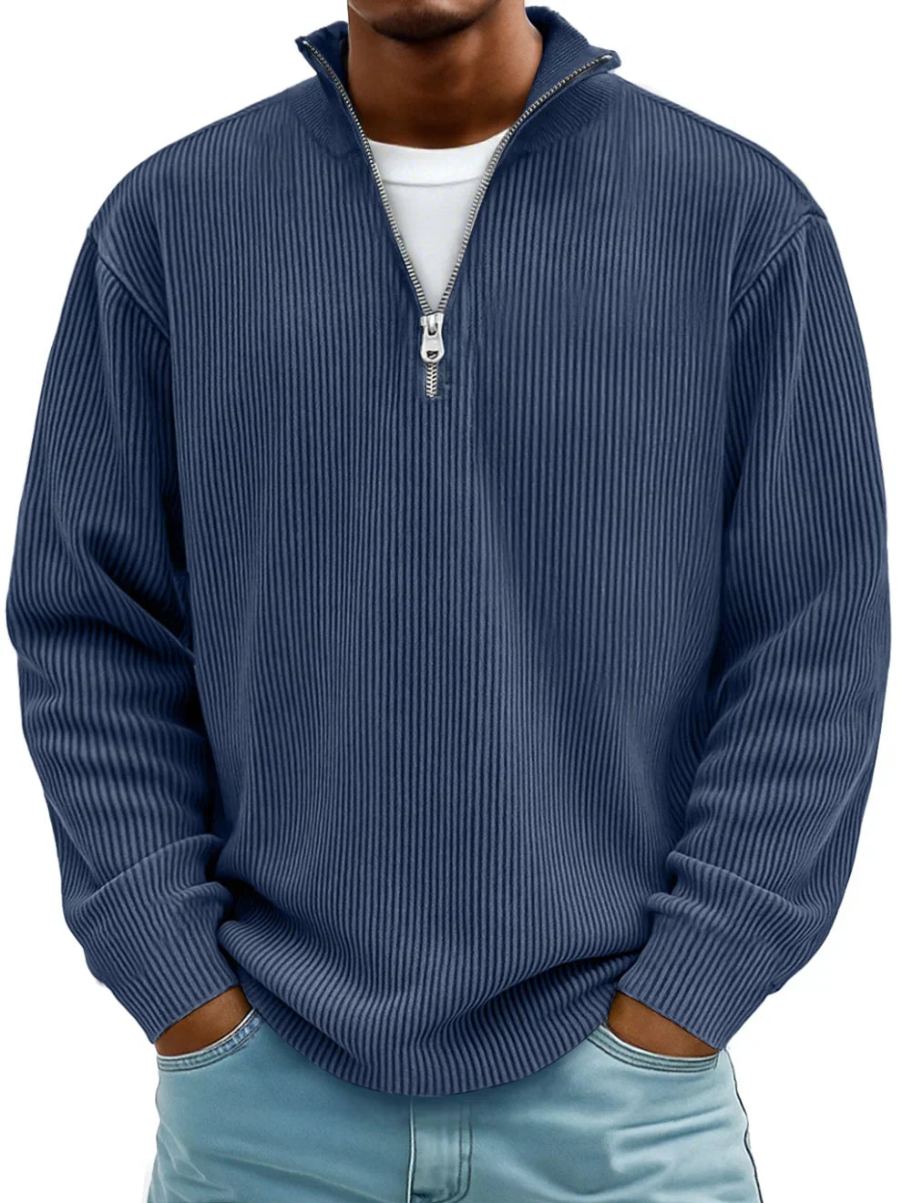 Men’s Half-Zip Knit Pullover