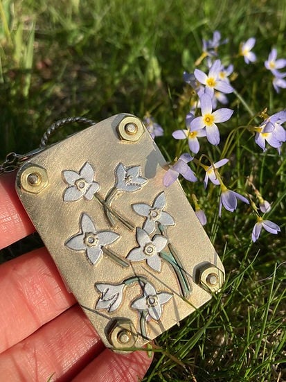 Mini Flower Press - Pocket Botanical Herbarium Keepsake Maker