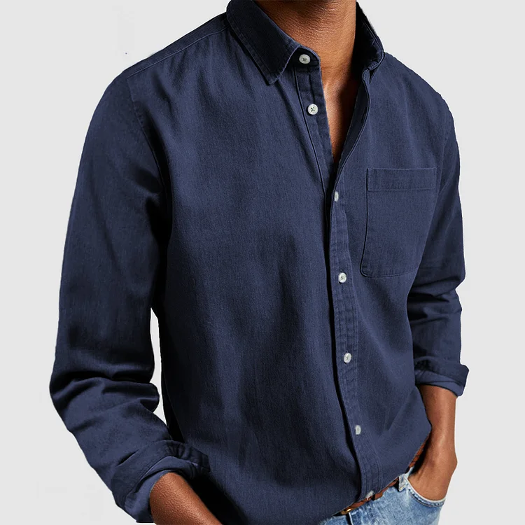Men’s Premium Casual Button-Up Shirt