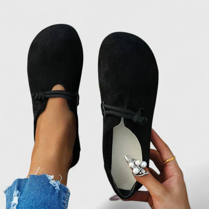 Orthopedic Comfort Lace Loafers - Support Support Walking Shoes