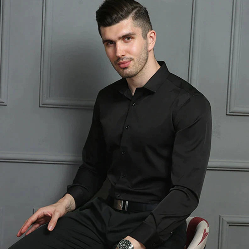 Men’s Stretch Dress Shirt – Comfortable, Flexible & Easy to Wear